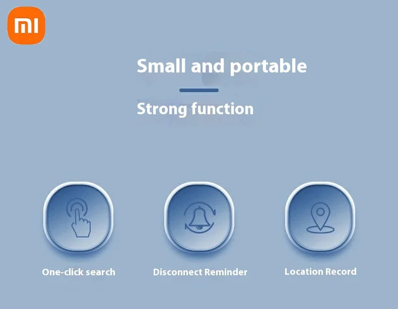 GPS-Tracker 2025: Xiaomi-Mini Smart Anti-Lost - Bluetooth 5.0 Collection