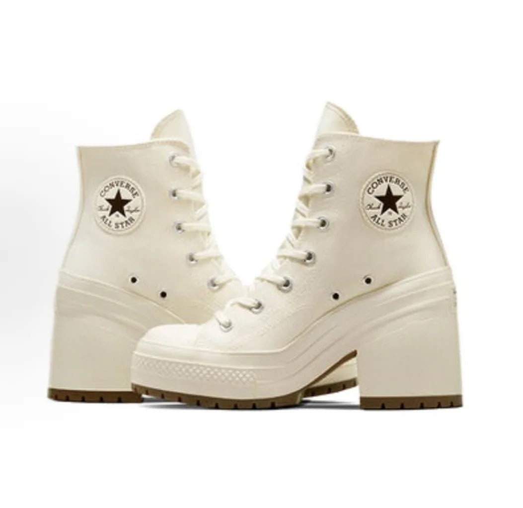 Converse Chuck 70 High Heel Stil - Größe EU 38, Obermaterial Canvas, Sohle Gummi