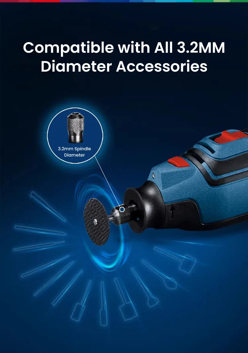 Multitool 2025: Bosch GRO 12V-35 Wireless Rotary Tool - 12V 2.0Ah 3.0Ah Li-Battery Mini Electric Grinder Polishing Cutting Machine Electric Drill Collection