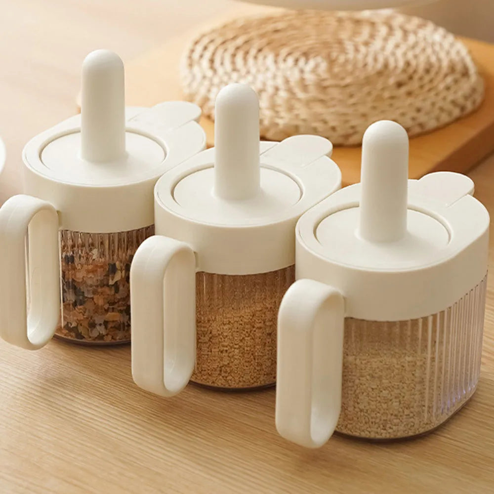 Aihogard SpiceJar Teleskoplöffel - 200ml Plastik Kompakt