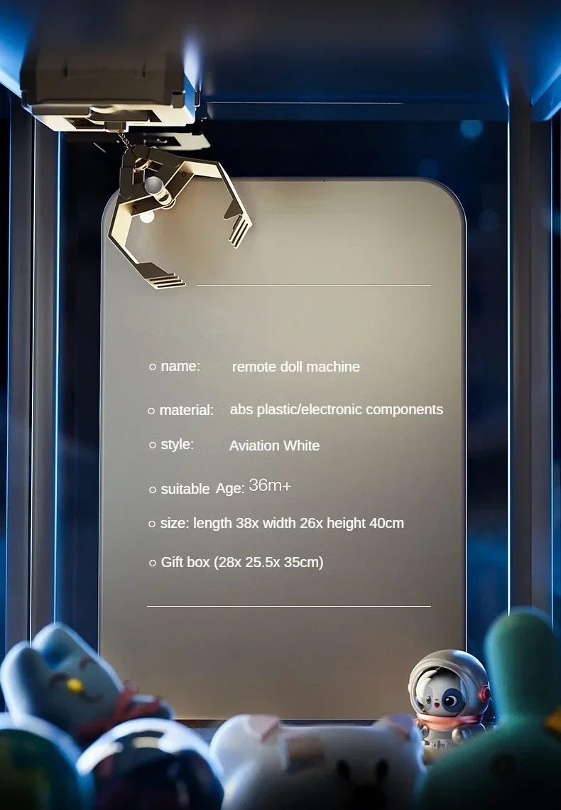 Mini Mașină de Gheare Mini Telecomandă 2.4G - Funcționează cu Monede 30cm