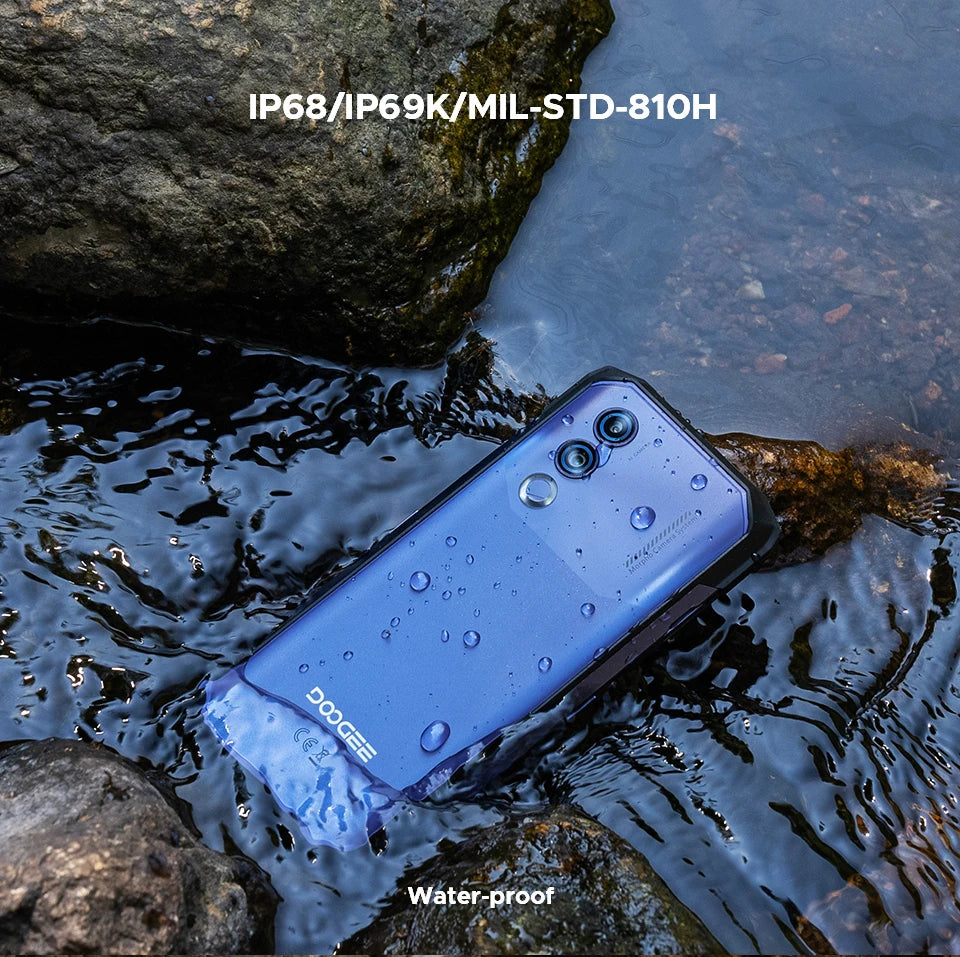 DOOGEE Blade20 Robustes Gemini AI Smartphone - 10300mAh 6,6 Zoll 18W