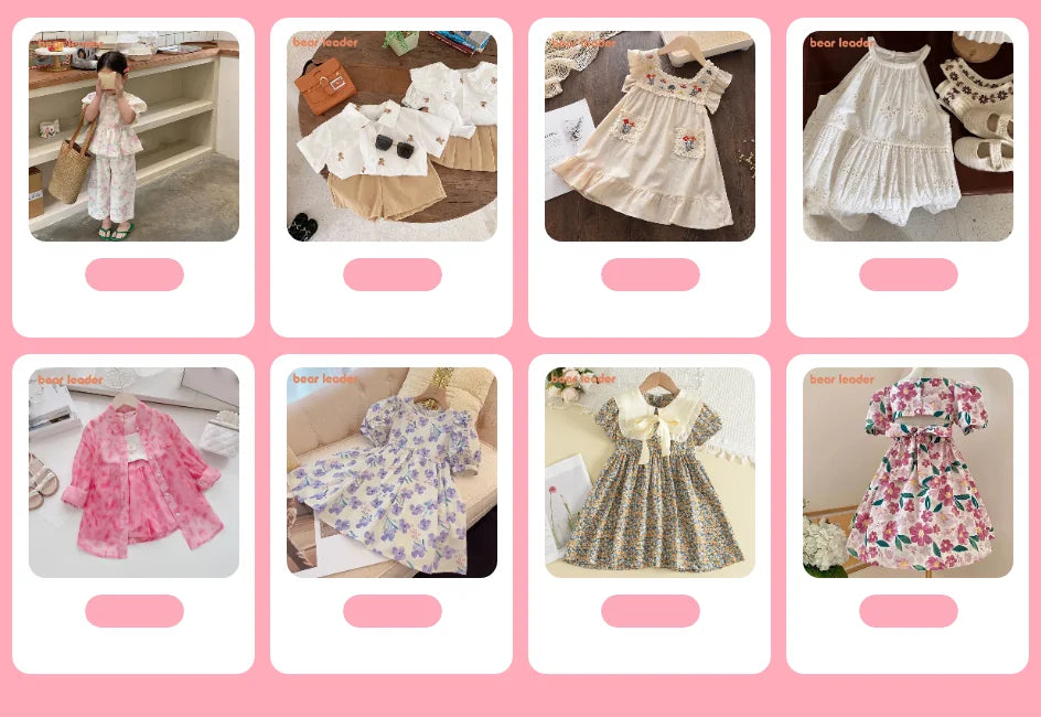 Bear Leader Neuer Sommer Casual Kinder Sets Chiffon Blumen Blau T-Shirt Hosen Mädchen Kleidung Sets Kinder Sommer Set für 3-7 Jahre