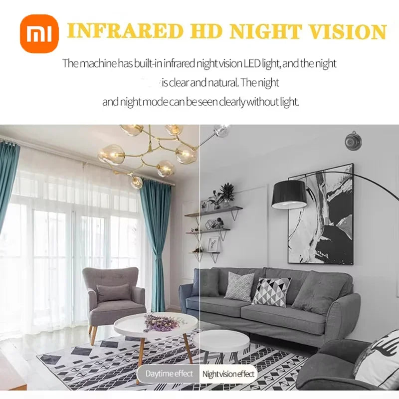 Sicherheitskamera 2025: Xiaomi-X6 Mini-IP WiFi - Smart Home Collection