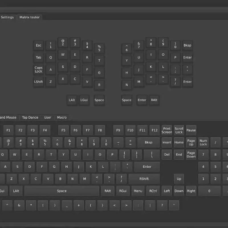 IROK Silakka54 Split-Tastatur Hot-Swap - USB ohne Akku mini