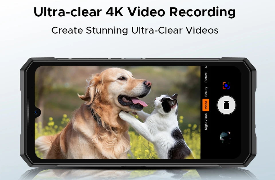 DOOGEE S200 Plus AI Outdoor-Smartphone - 11000mAh Akku 66W 6,72 Zoll