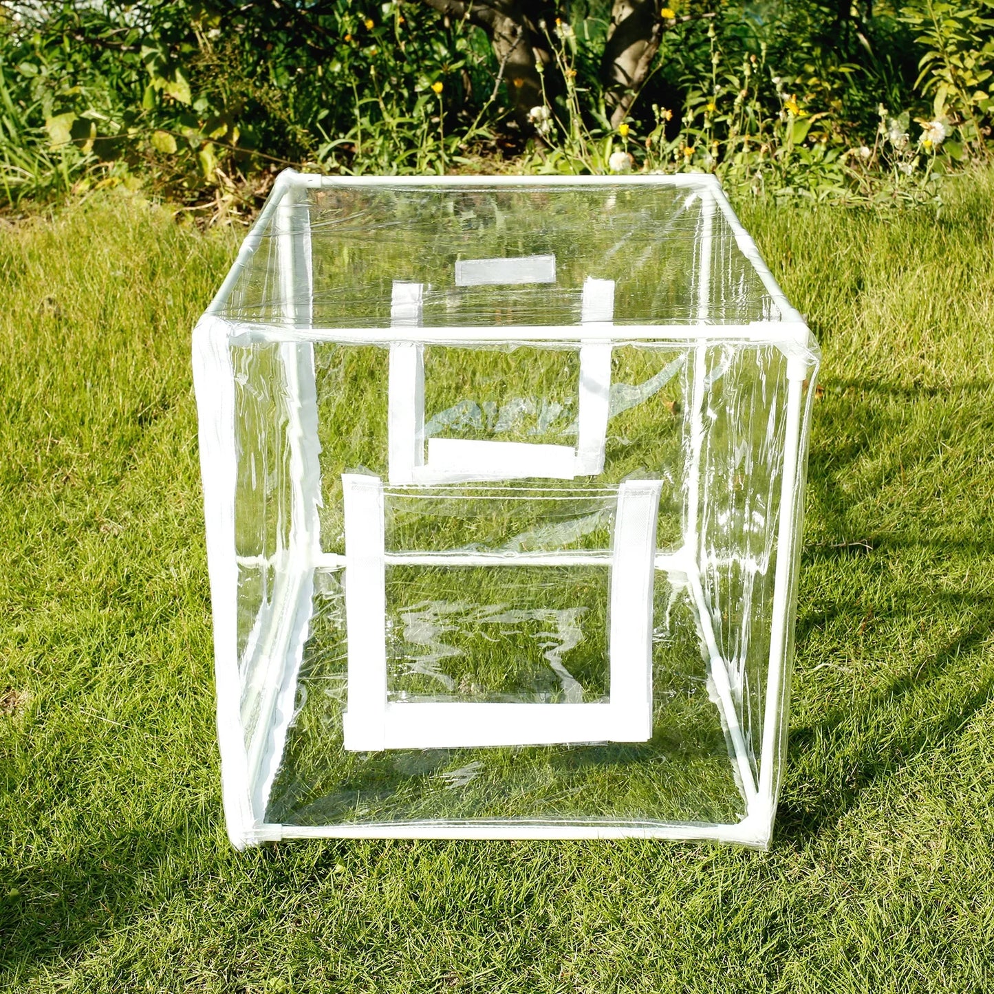 Mini Greenhouse Plant Greenhouse Tent with Transparent PVC Cover Portable Small Greenhouse Multipurpose Plant Tent for garden