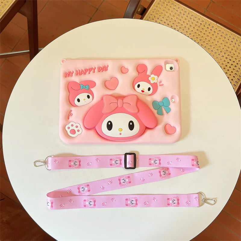 CartoonMelody 3D Hülle Stoßfest - iPad 10,2'' kompatibel