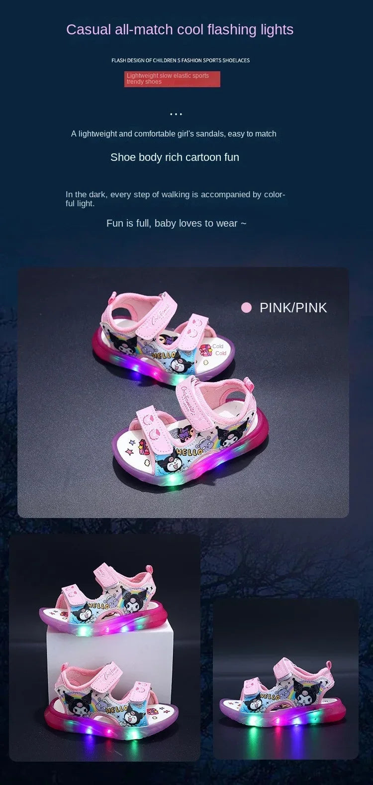Lumi Leuchtende Schuhe - Weiche Sohle LED Gr 20-27