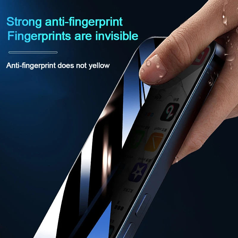 KENNAGE Iphone Privacy Glas - Fullcover Anti Kratz AntiPrint