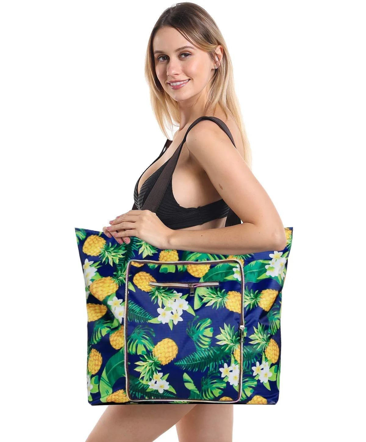 Summer Women's Handbags Large Capacity Beach Bags Waterproof Travel Pool Bags Fitness Shopping Bags Tote Bag Ladies Shoulder Bag