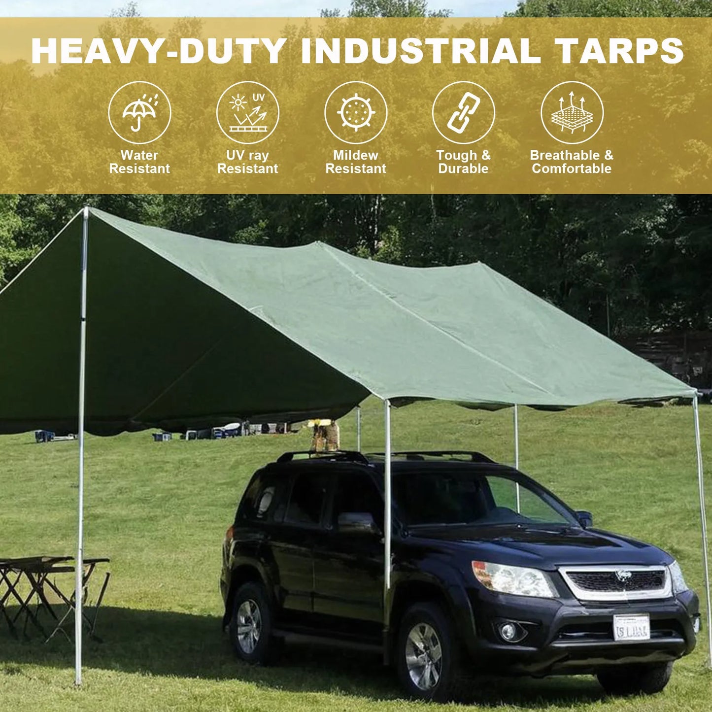 450gsm Heavy Duty Multipurpose Tarpaulin Cover