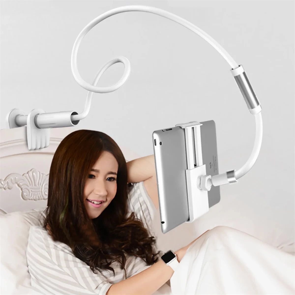 Tablet-Halterung 2025: Flexible Long Arm Stand 5-11'' Phone Tablet Support Xiaomi Samsung iPad Collection