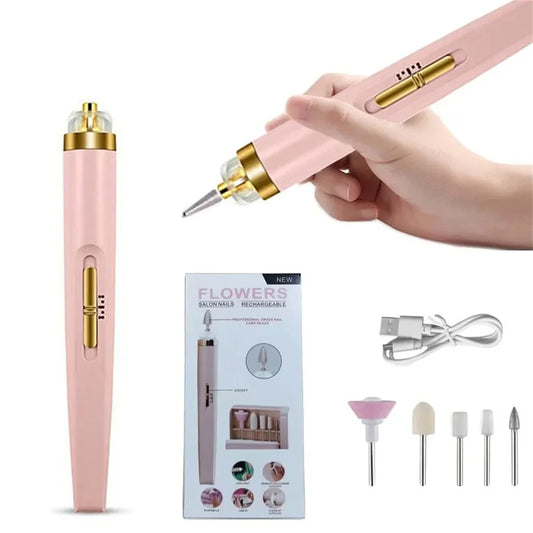 otherChoice 5in1 Elektrische Nagelfräse - 800mAh 5W 12cm