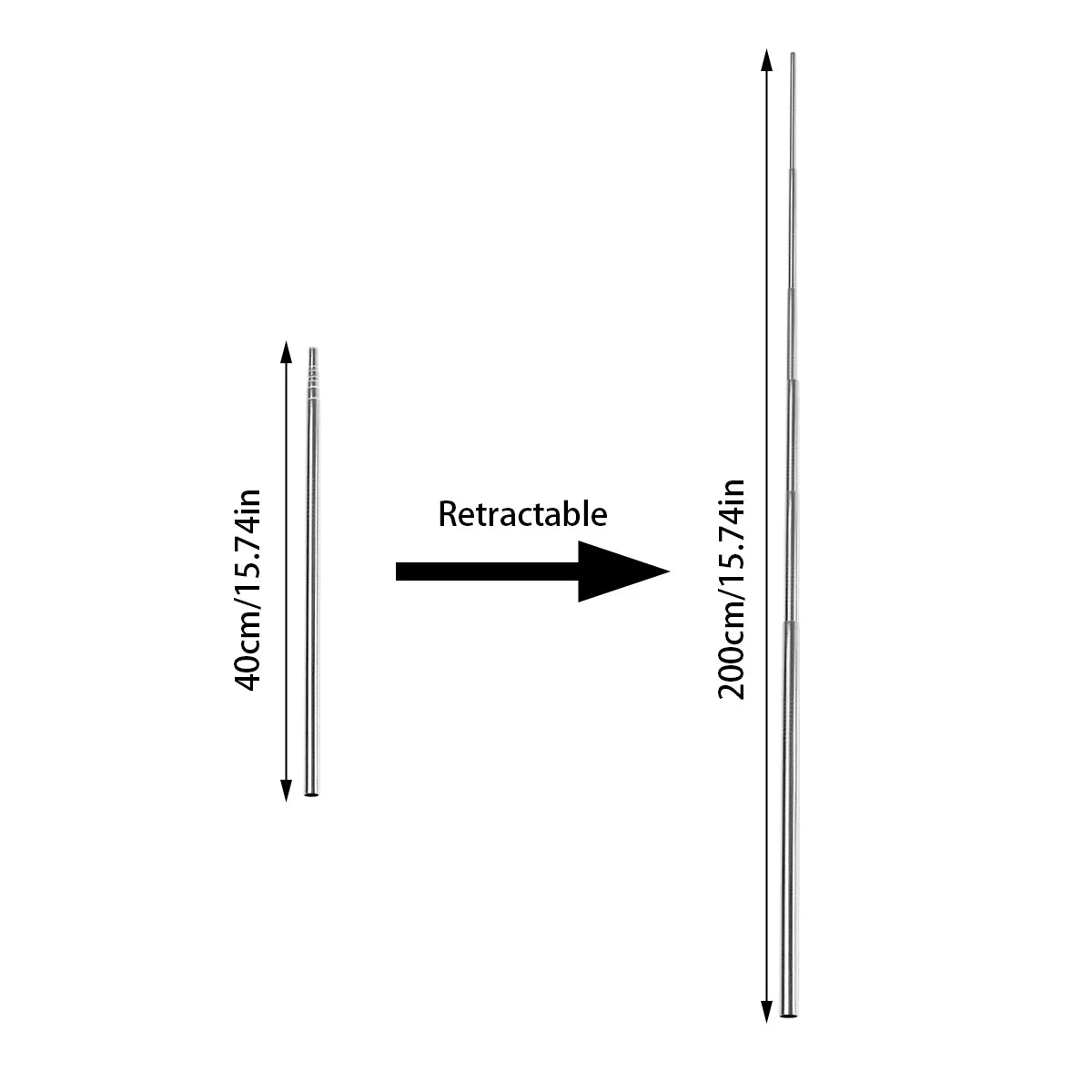 Ballonhalter Mini Metall - Kapazität: 1/2-Set, Größe: S