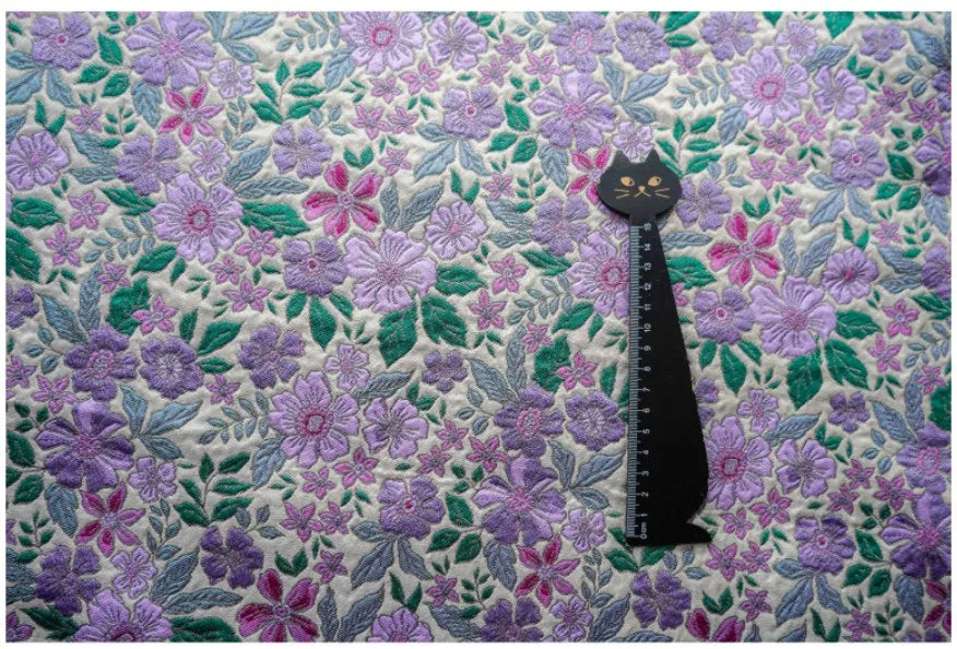 Jiangsu Jacquard Stoff - 100% Polyester Breite 145 cm