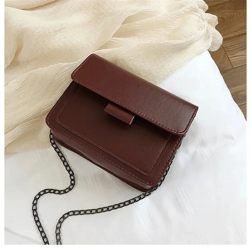 Geantă de umăr pentru femei, geantă de mână, geantă de mână cu un umăr, geantă Crossbody, geantă mică pătrată, geantă la modă, casual, simplă, curea largă, retro, geantă de mână cu un umăr