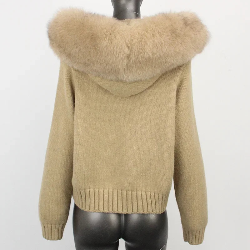 CN Zhejiang Cardigan Kapuze - Größe M, Gewicht >320 g/m²