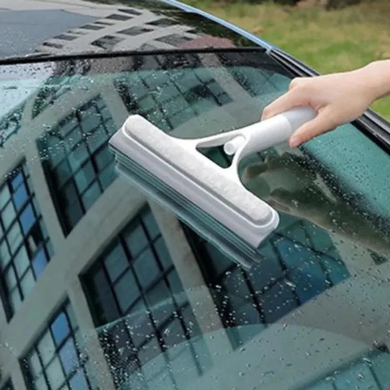 Multifunktions Glas Wischer 2025 - Home Fenster Reinigungs Bürste Sprayer - Reinigungs Seife Bürste Auto Gummi Bürste