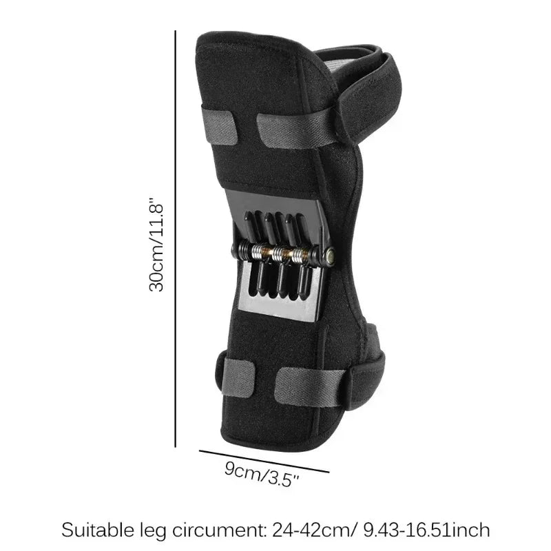 Booster Power Support Kniebandage - Rückprall Gr M