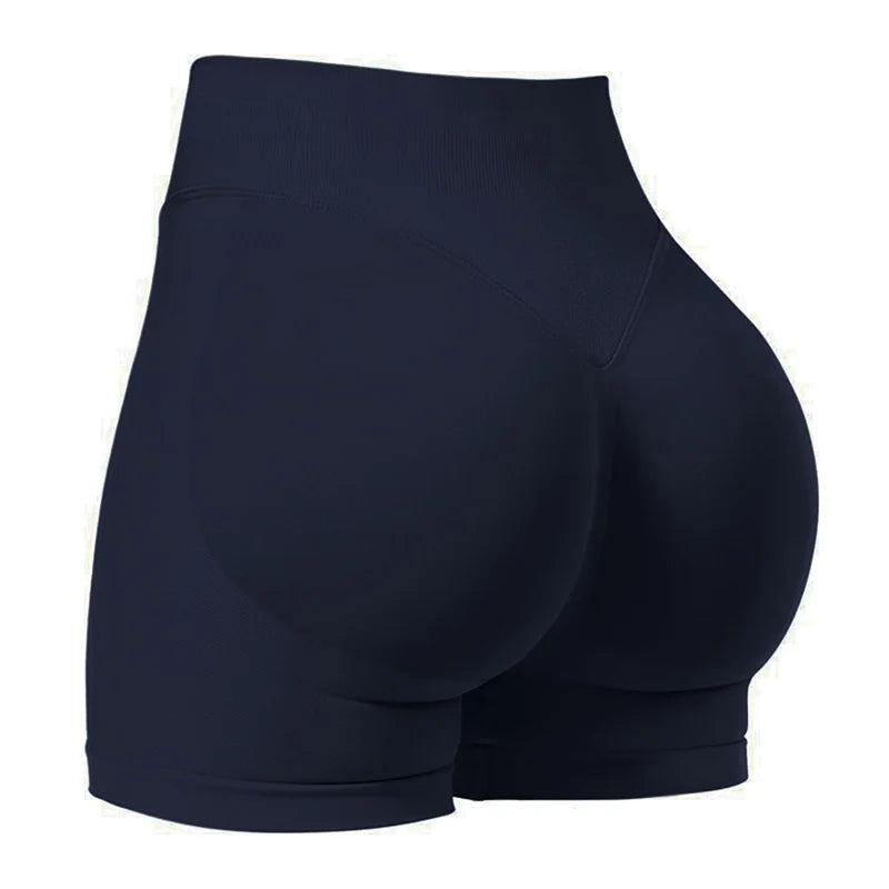 Sport-Shorts 2025: OLOEYER Impact Gym Shorts Women Fitness Sports - Biker Shorts 4.5" Low Ribbed Band Yoga Workout Scrunch Butt Seamless Leggings Collection