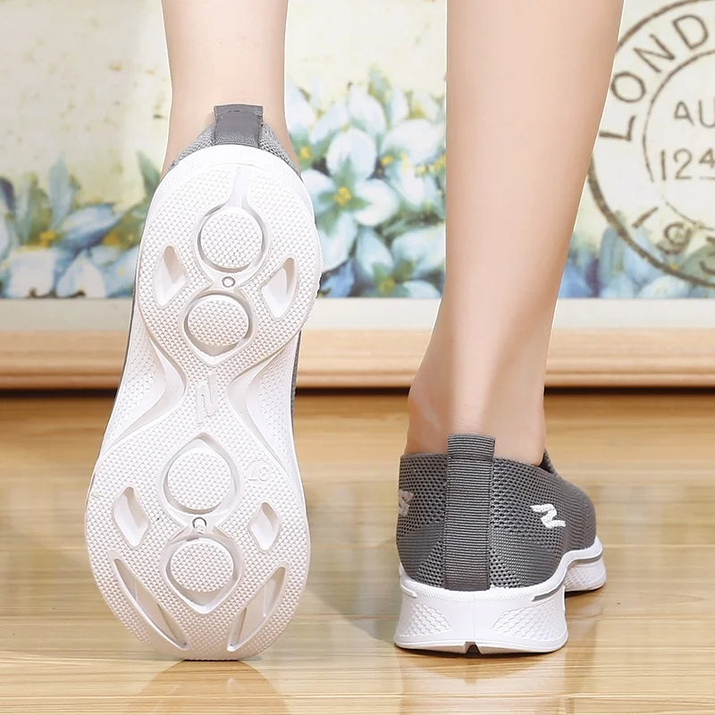 Women Fashion Shoes Flats Laides Breathable Loafers Casual Sports Walking Yoga  Zapatos De Mujer 2024 Zapatillas Mujer Sneakers