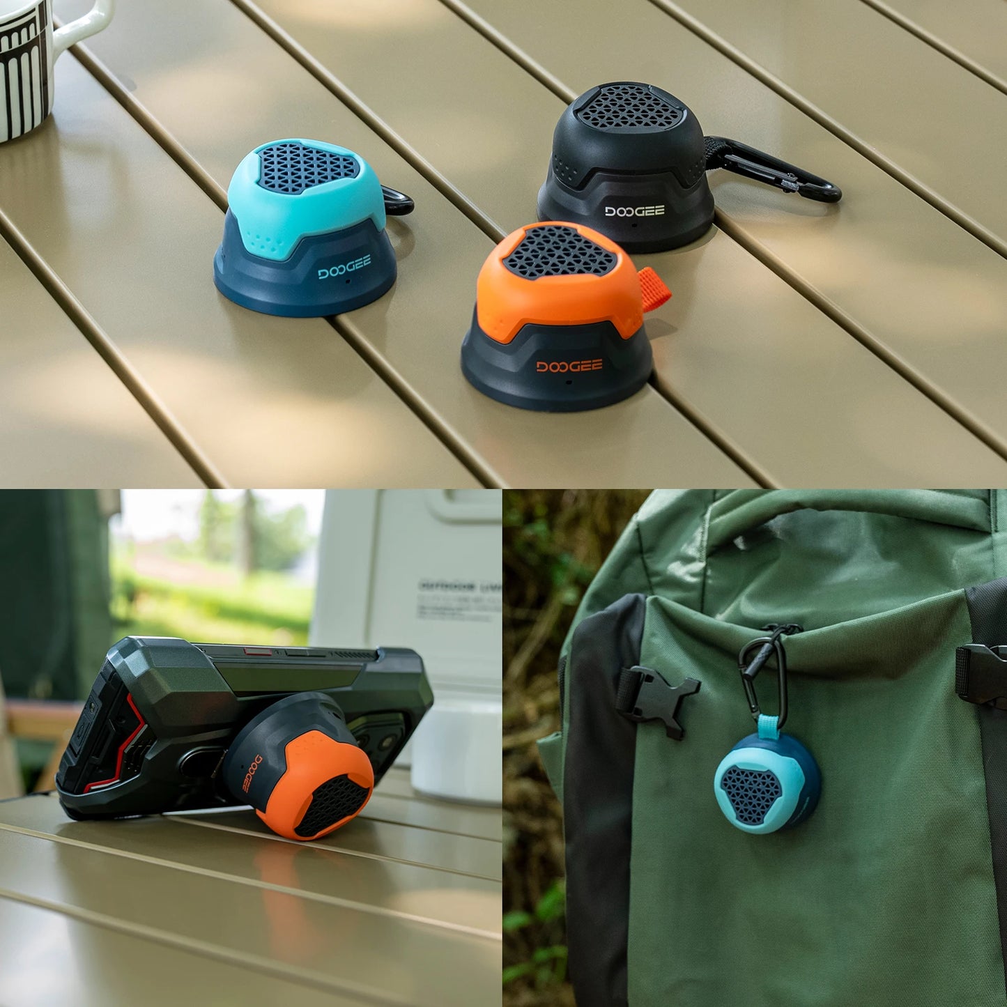 DOOGEE SnapBeat Magnetischer BT-Lautsprecher - 12h Akku, <25W, Kompakt