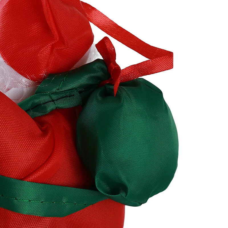 Beeinch Weihnachtsmann-Kletteranhänger - Größe 12 cm Kunststoff Seillänge 20 cm