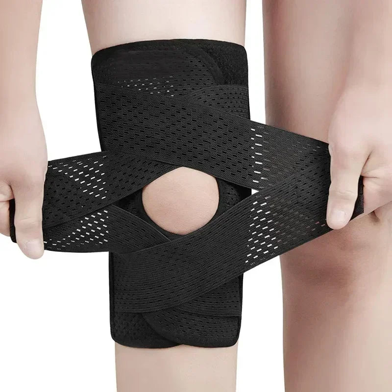 Booster Power Support Kniebandage - Rückprall Gr M