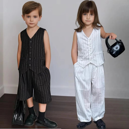 Kinder-Eleganz-Set 2025: Weiße Boutique-Kollektion - Premium Formal Wear
