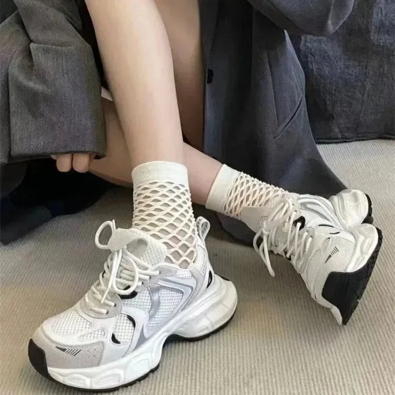 Fashion Small White Shoes Women New Spring and Autumn Leisure Sports Shoes Girls with Thick Soles Low Style Sneakers Shoes