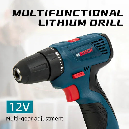 Bosch Professional Elektrobohrer GSR120-LI 12V Akku Elektro Hand Bohrer Multi-Funktion Heim DIY Schraubendreher Elektrowerkzeuge
