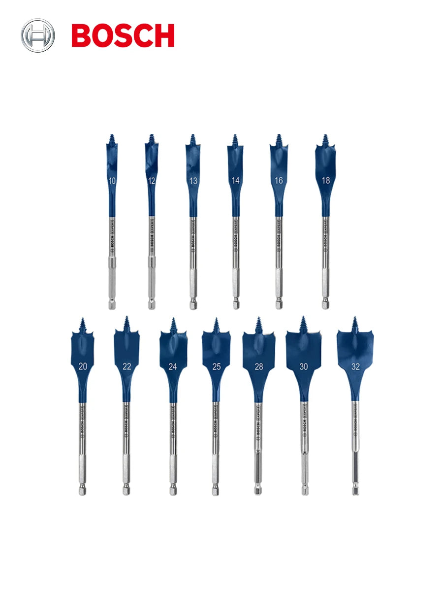 Bosch Expert Drill Bits Wood Drilling Self-tapping Thread 1/4 "HEX Shank Power Tool Accessories for Electric Screwdriver