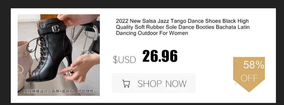Women's 2020 Brand Party Boots Women's Sexy stilettos High Heels Footwear Women Latin dance heels shoes Latin 2020 For Ballroom