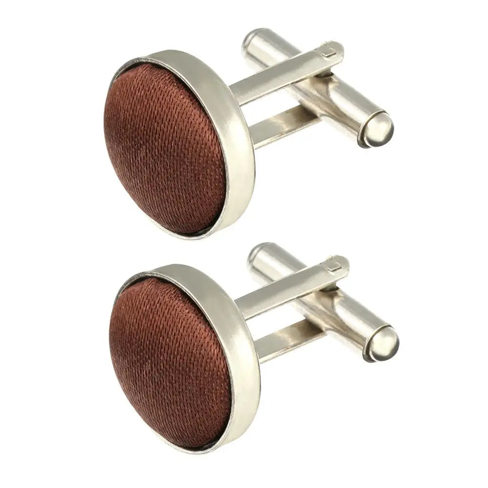 Manschettenknöpfe 2025: High Quality Novelty Stylish Plain Round Wedding - Mens Cufflinks Clothes Buttons Shirt Cuff Links Apparel Collection
