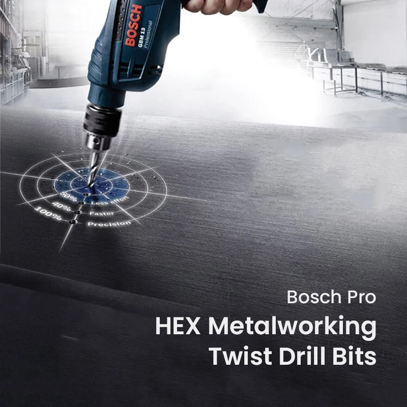 Bosch-Bohrer 2025: 5Pcs HSS-G Metalworking - Pro Series Collection