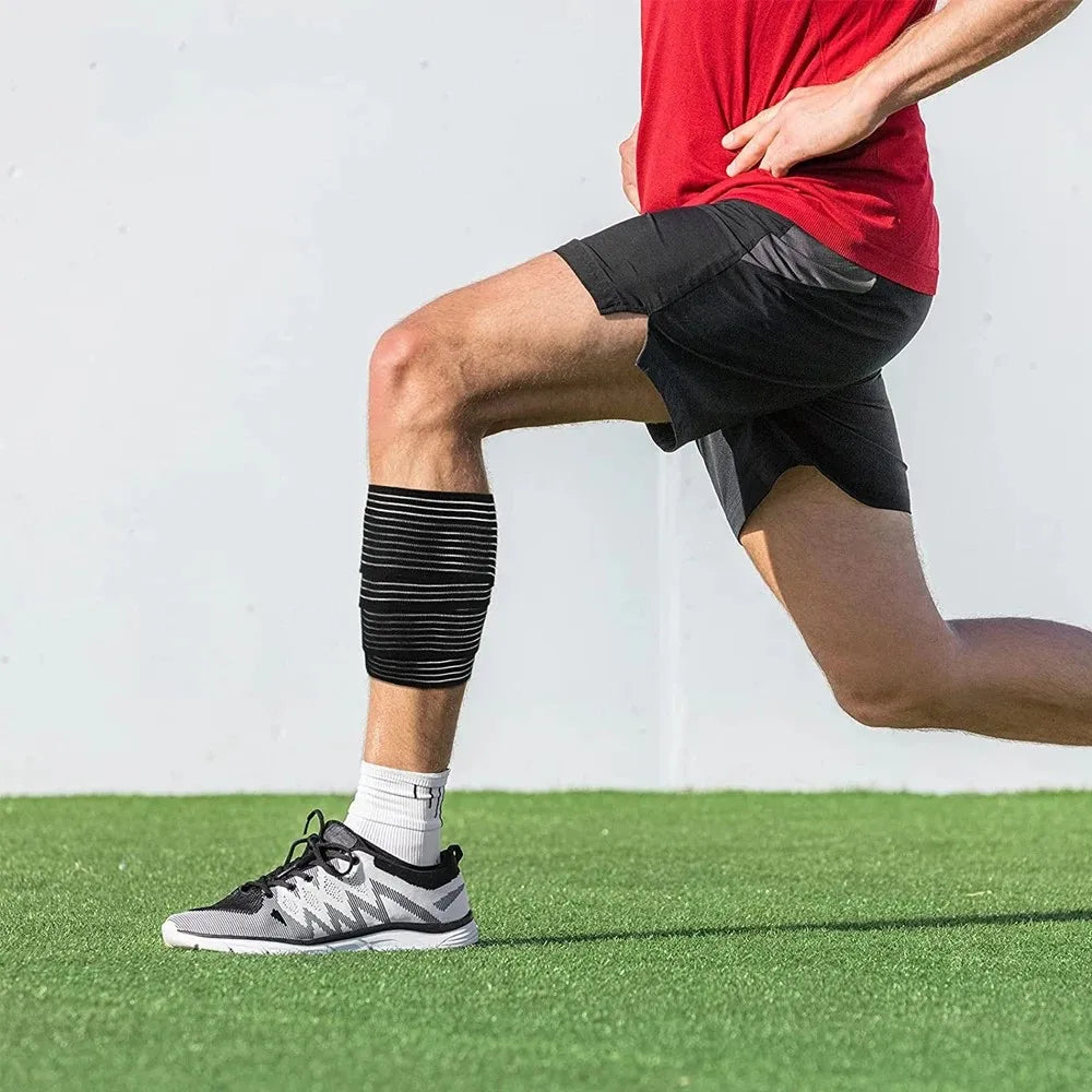 Auswahl Sport Elastische Kniebandage - Einheitsgröße Halt