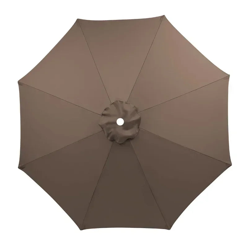 Sonnenschirm-Bezug 2025: 2/2.7/3m UV-Schutz Parasol Sonnenschutz Schirm-Bezug - Wasserdicht Garten Strand Ersatzbezug 6/8 Streben