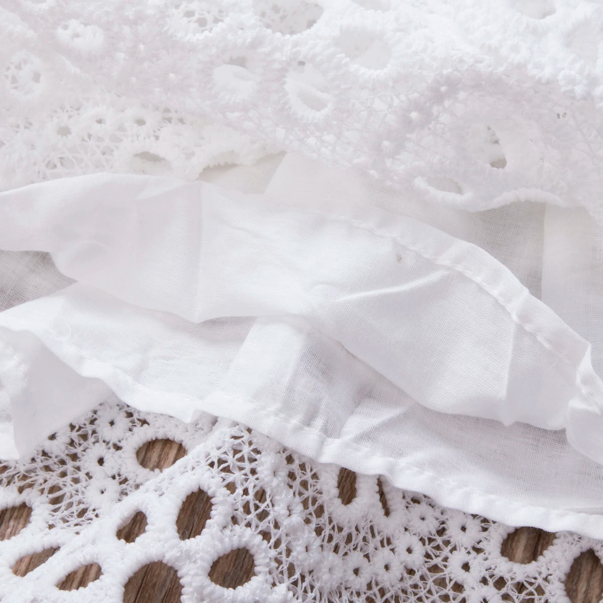 Familie Mutter Tochter Passende Kleidung 2025 - Frauen Baby Mädchen Kleid Sommer Party - Hochzeit Prinzessin Weiß Ausgeschnitten Blumen Spitze Outfit