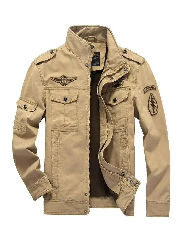 KletPro Casual-Jacke Pilotstil- Kapazität:2TaschenGröße6XL