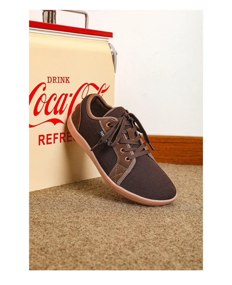Sneakers For Men New Wide Barefoot Sneaker 2025 Fashion Flats Soft Zero Drop Sole Wider Toe LightWeight Fashion Shoes Plus Size