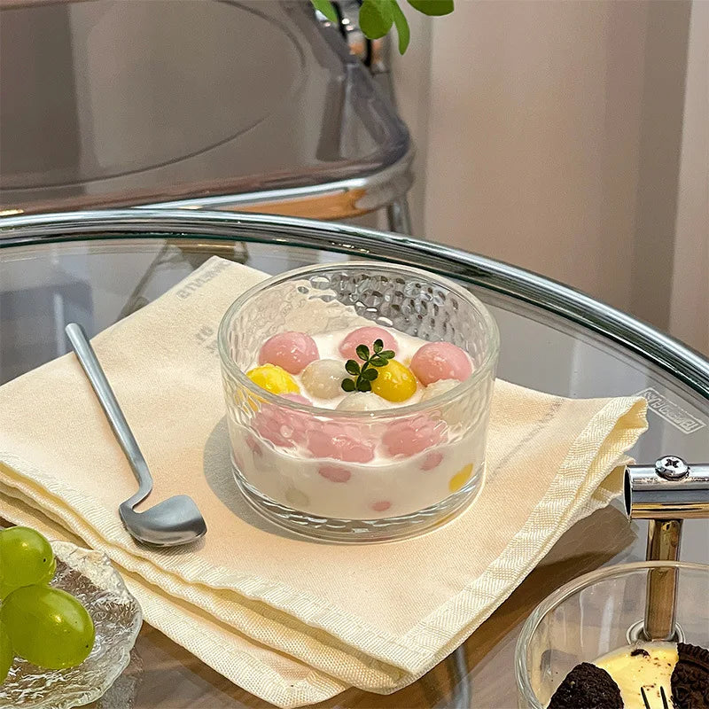 YWDL Mini Glas Schalen Set Eco Freundlich - 2/4 Stk 250ml