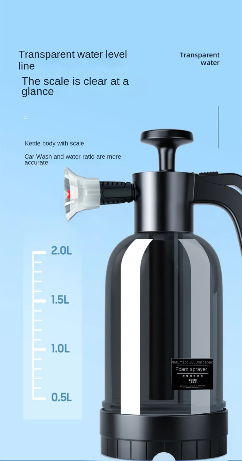 Choice Schaumsprühgerät Handpumpe - 2L 3 Düsen 30cm