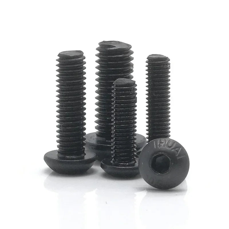 HPCLE ISO7380 Rundkopf Inbusschraube- M2 M3 M4 304 Edelstahl