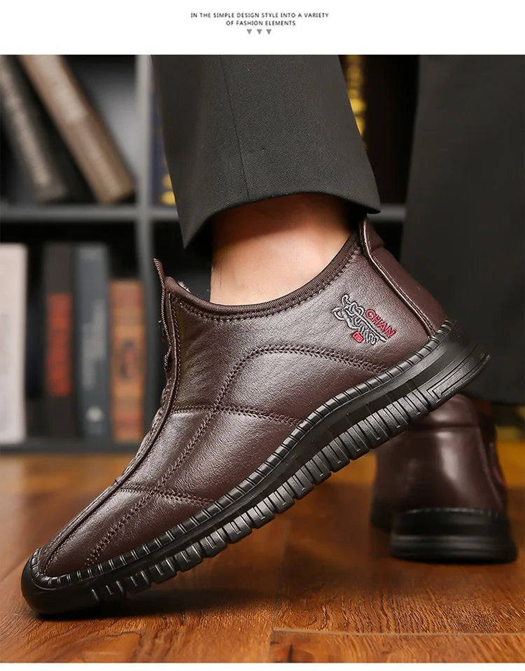 Henan Winterschuhe Velvet Warm - Größe 38-48, Wasserdicht, Rutschfest