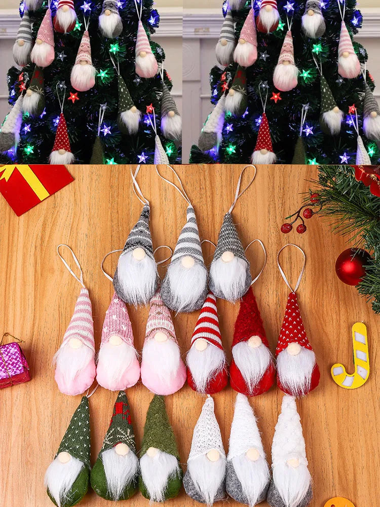 Choice Santa Elfen Handgefertigt - Größe 15x6x4 cm 3er Pack