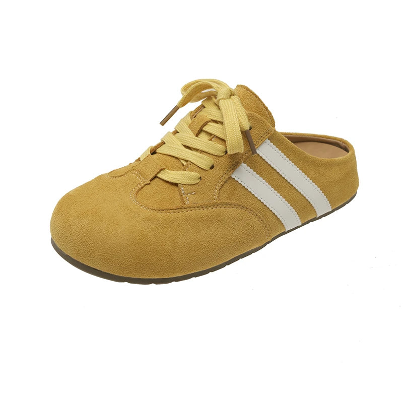 Casual Sneakers Woman Shoes Slippers Flats Platform Sandals Mules 2025 Brand Designer Lace Up Loafers Summer Women's Sneakers