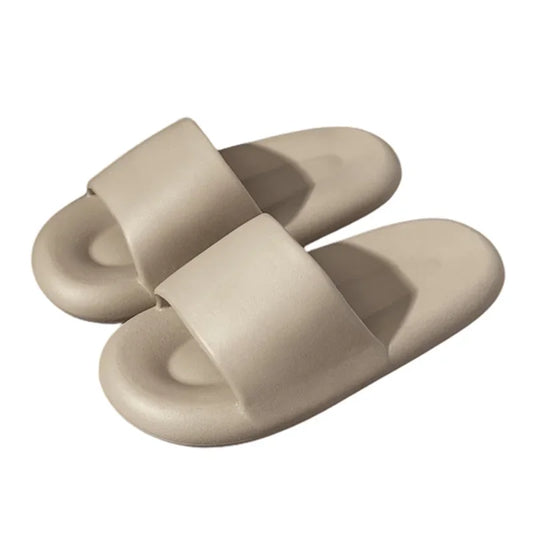 New Soft EVA Slippers Couples Home Slipper Outdoor Beach Summer Sandals Bath Men Flip Flops Non-Slip Women Thick Sole Shoes