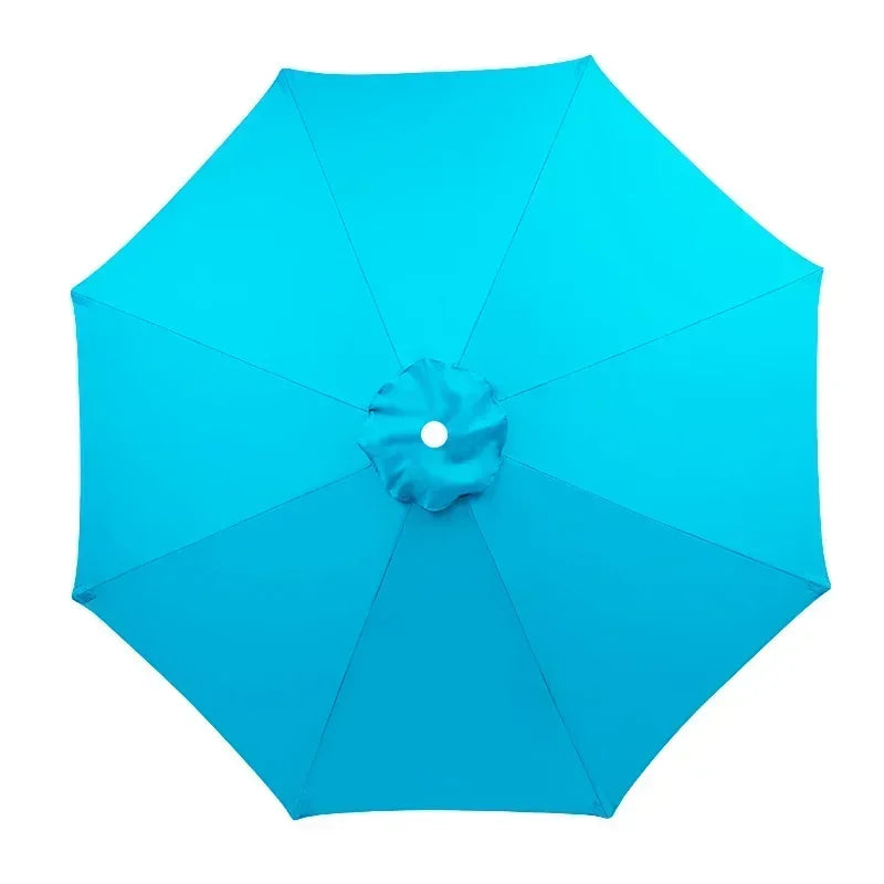 Sonnenschirm-Bezug 2025: 2/2.7/3m UV-Schutz Parasol Sonnenschutz Schirm-Bezug - Wasserdicht Garten Strand Ersatzbezug 6/8 Streben