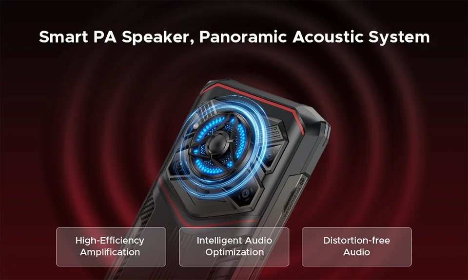 DOOGEE Blade20 Play Robustes 5G - Kapazität 10300mAh, 33W, 6,6 Zoll